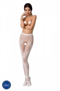 ouvert Strumpfhose S007 weiß von Passion Erotic Line