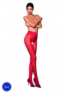 ouvert Strumpfhose TI OPEN 008 rot von Passion Erotic Line