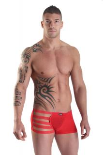 roter Herren Mini-Pant Strip von Look Me