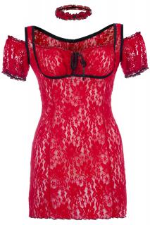 rotes Chemise SB/1008 Sexy Base Kollektion by Andalea