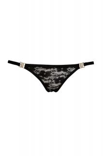 schwarzer String F120 von Noir Handmade ImMoral Kollektion