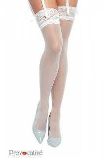 weiße Stockings PR0250 S/L von Provocative