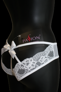 weißer Panty Chicca mit Schleife von Passion Dessous