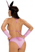 5teilges Playboy Bunny Set pink S/M und L/XL