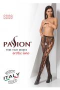 ouvert Strumpfhose S008 schwarz von Passion Erotic Line