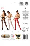 ouvert Strumpfhose S017 weiß von Passion Erotic Line