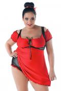 rotes Chemise SW/110 Andalea Sexy Work Kollektion