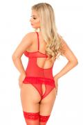 rotes Gorset 1886 von Softline Romantic Collection