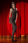 schwarzerer Bodystocking Catsuit Ellis von Passion Dessous