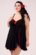 schwarzes Babydoll E/2009 von Andalea Dessous