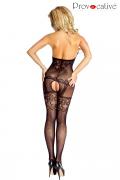 schwarzes Bodystocking ouvert PR4670 von Provocative