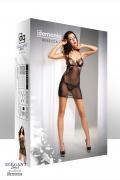 schwarzes Chemise Rebecca von Demoniq Elegant Angels Collection