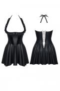 schwarzes Minikleid Jasmin von Demoniq Hard Candy Collection