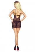 schwarzes Sensuelle Venice Chemise PR5016 von Provocative Gold Lingerie