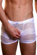 weißer Herren Boxer Mesh von Look Me